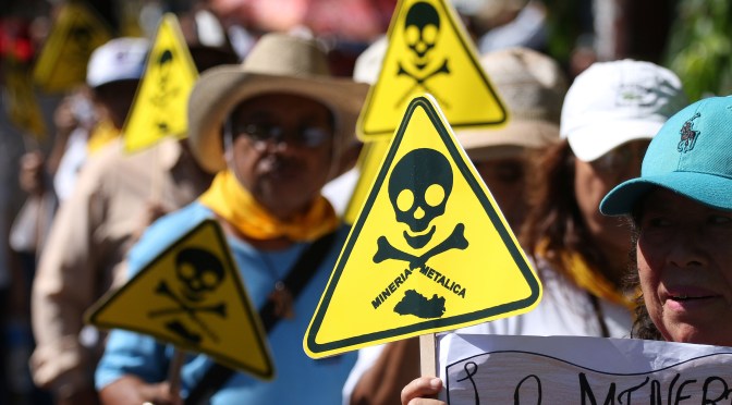 April 7th 2017: El Salvador Mining Ban