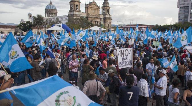 2015: Guatemala Public Uprising