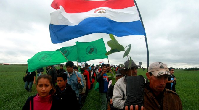 Sept 2nd 2016: Paraguay Land Rights